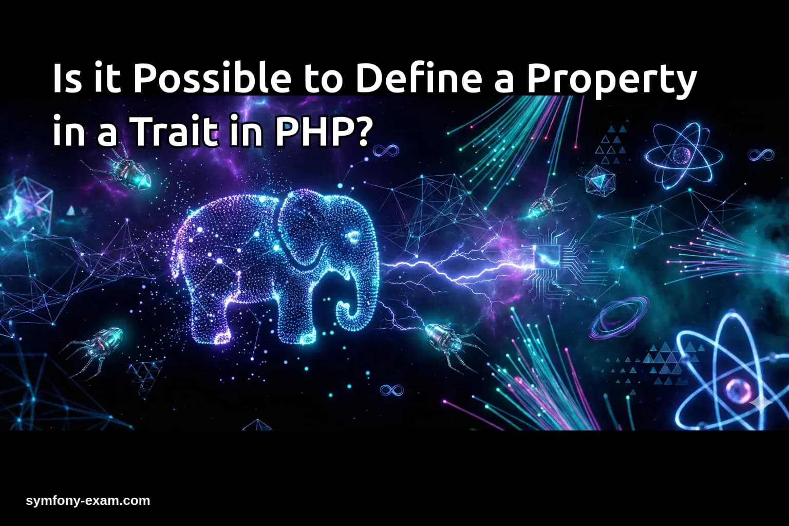 Is it Possible to Define a Property in a Trait in PHP?