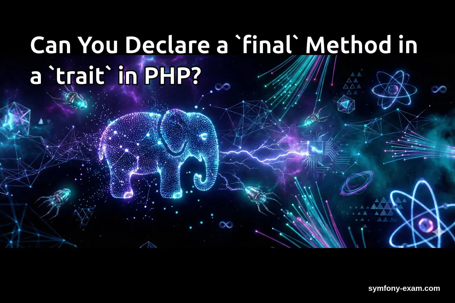 Can You Declare a `final` Method in a `trait` in PHP?