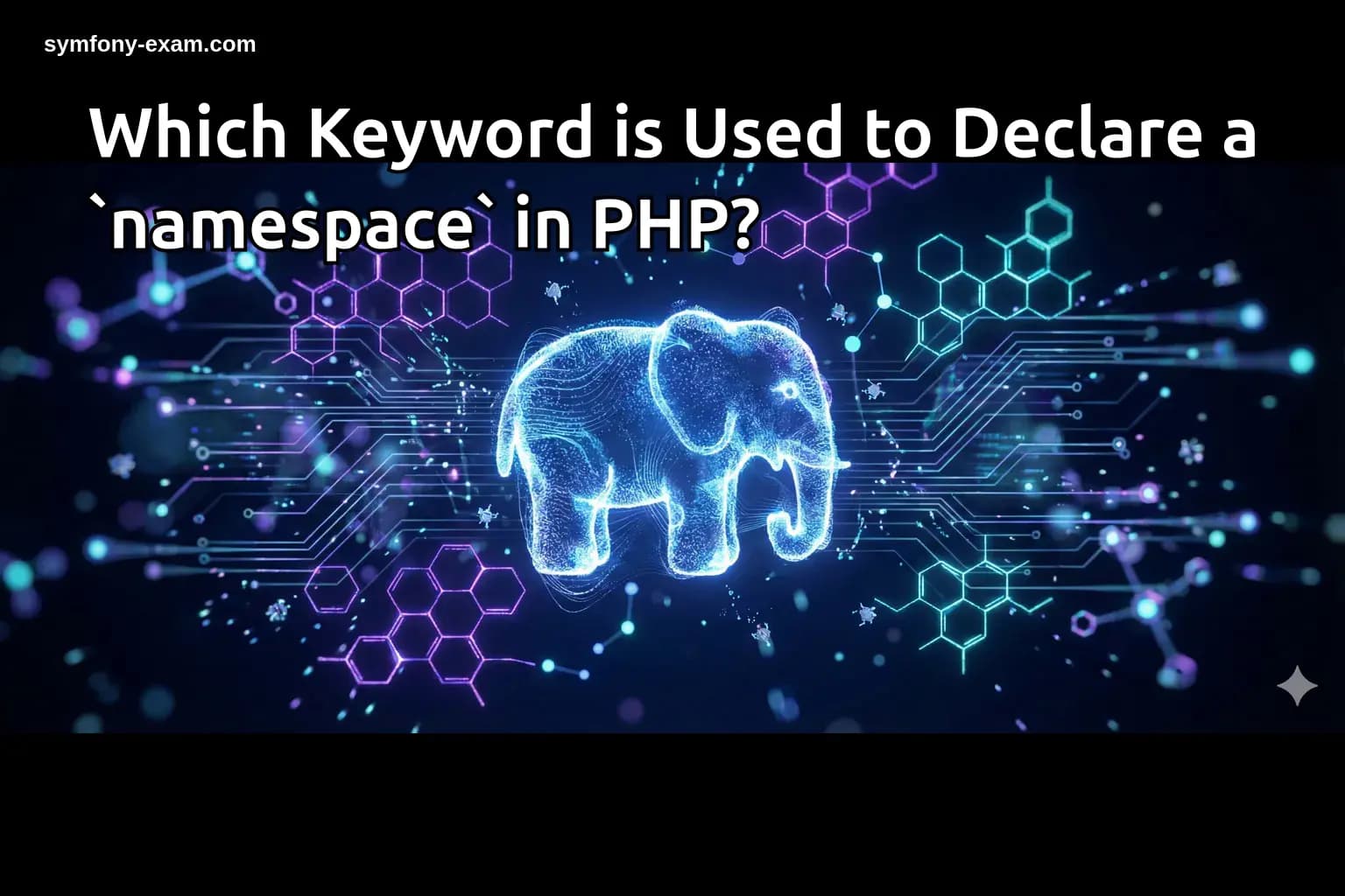 Which Keyword is Used to Declare a `namespace` in PHP?