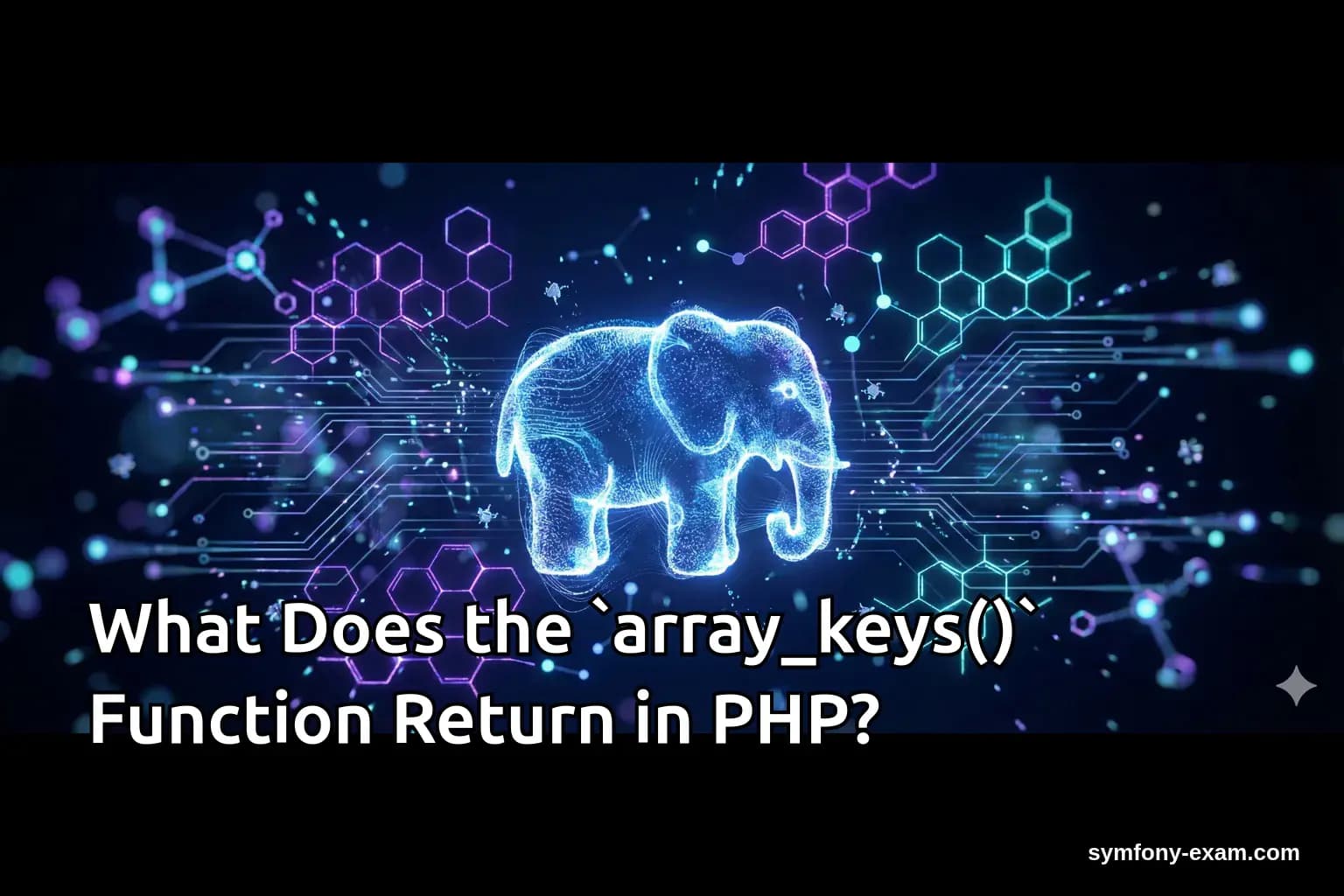 What Does the `array_keys()` Function Return in PHP?