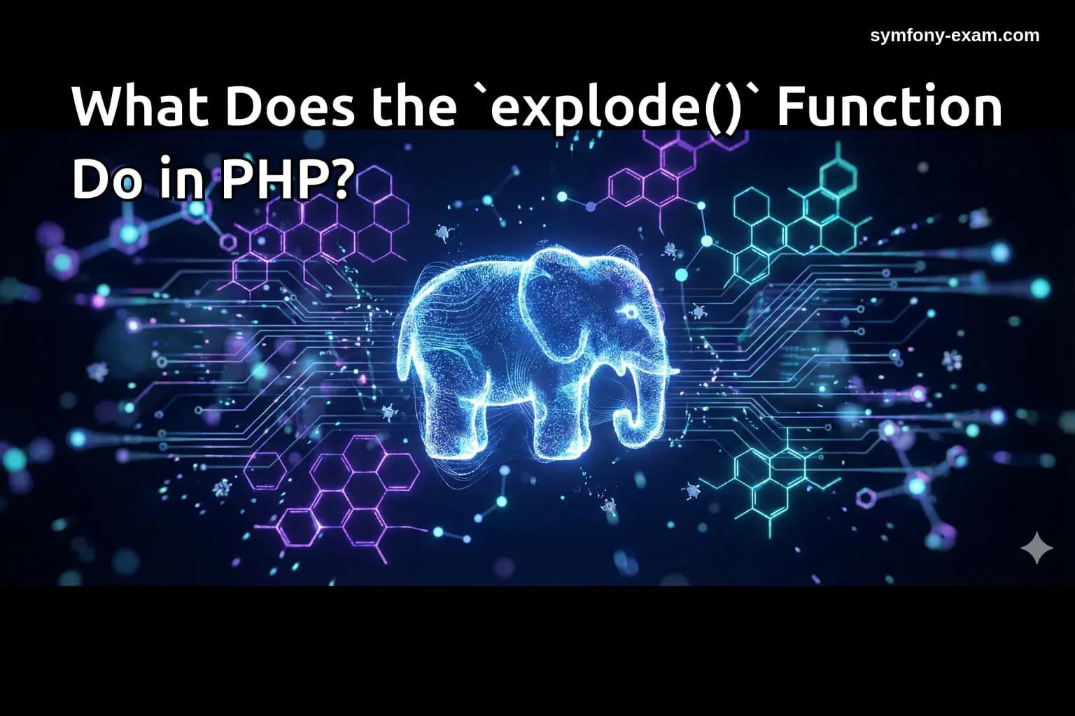 What Does the `explode()` Function Do in PHP?