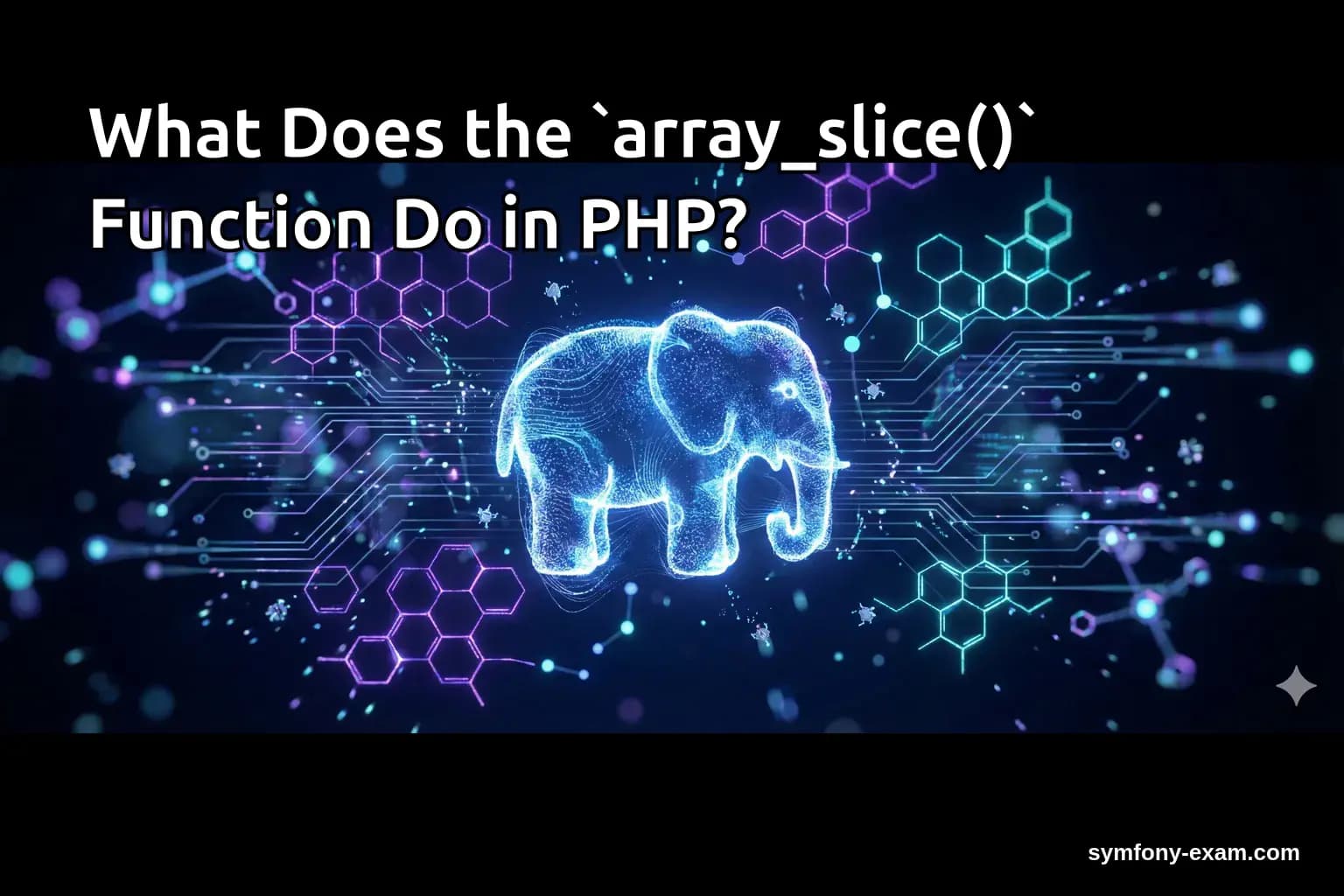 What Does the `array_slice()` Function Do in PHP?