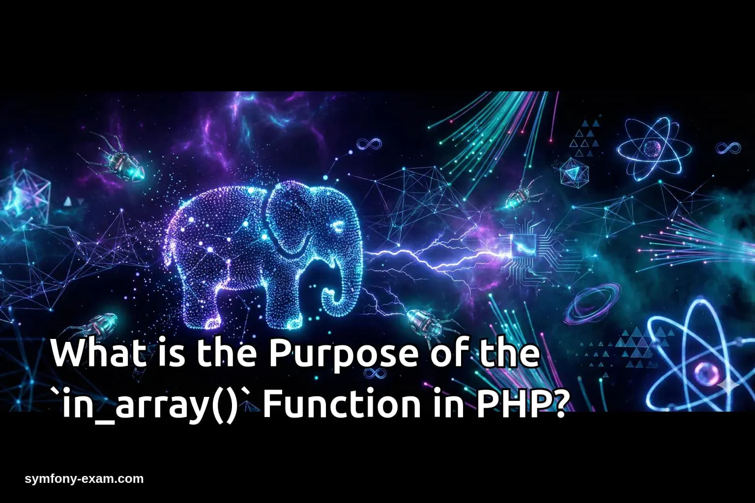 What is the Purpose of the `in_array()` Function in PHP?