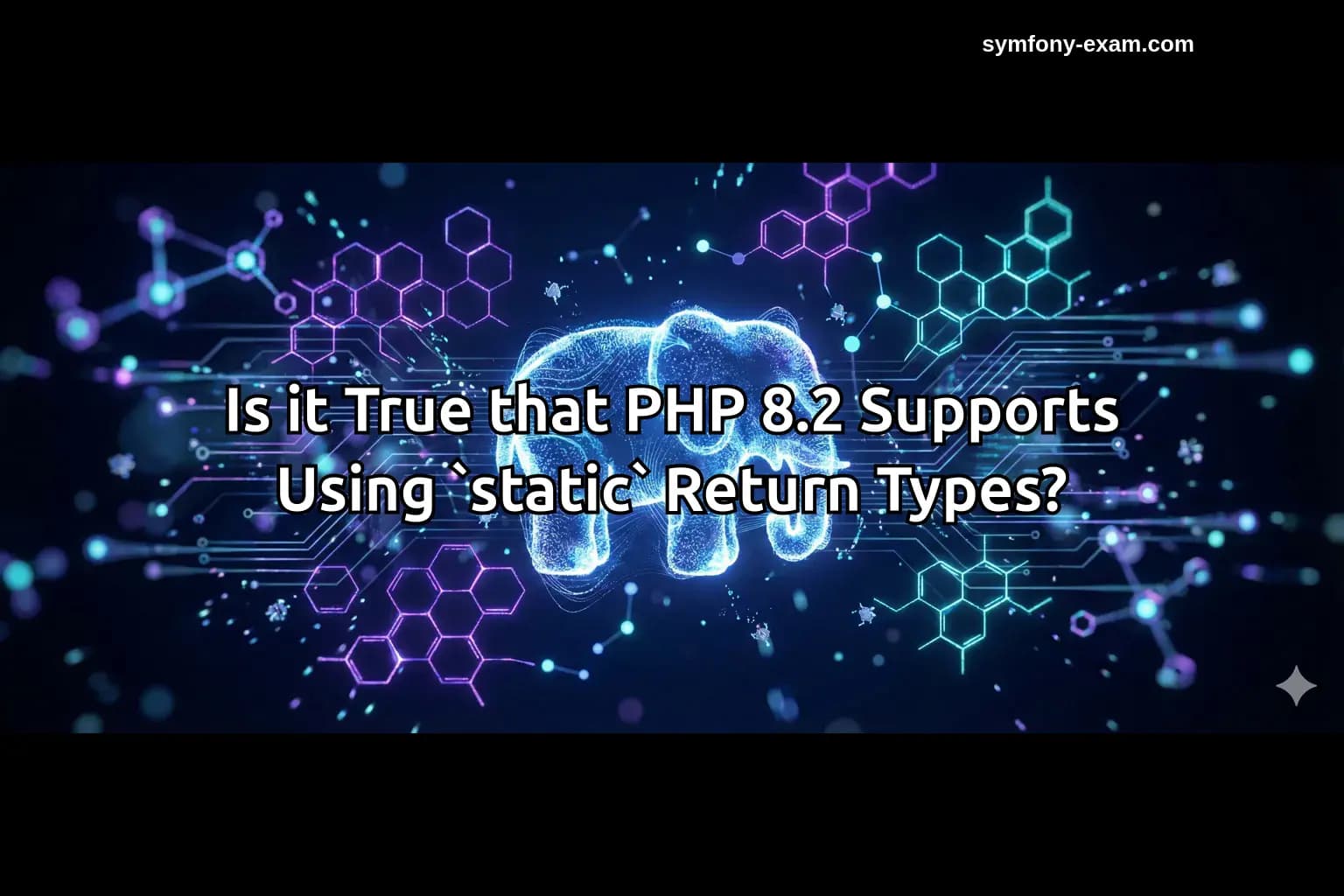 Is it True that PHP 8.2 Supports Using `static` Return Types?