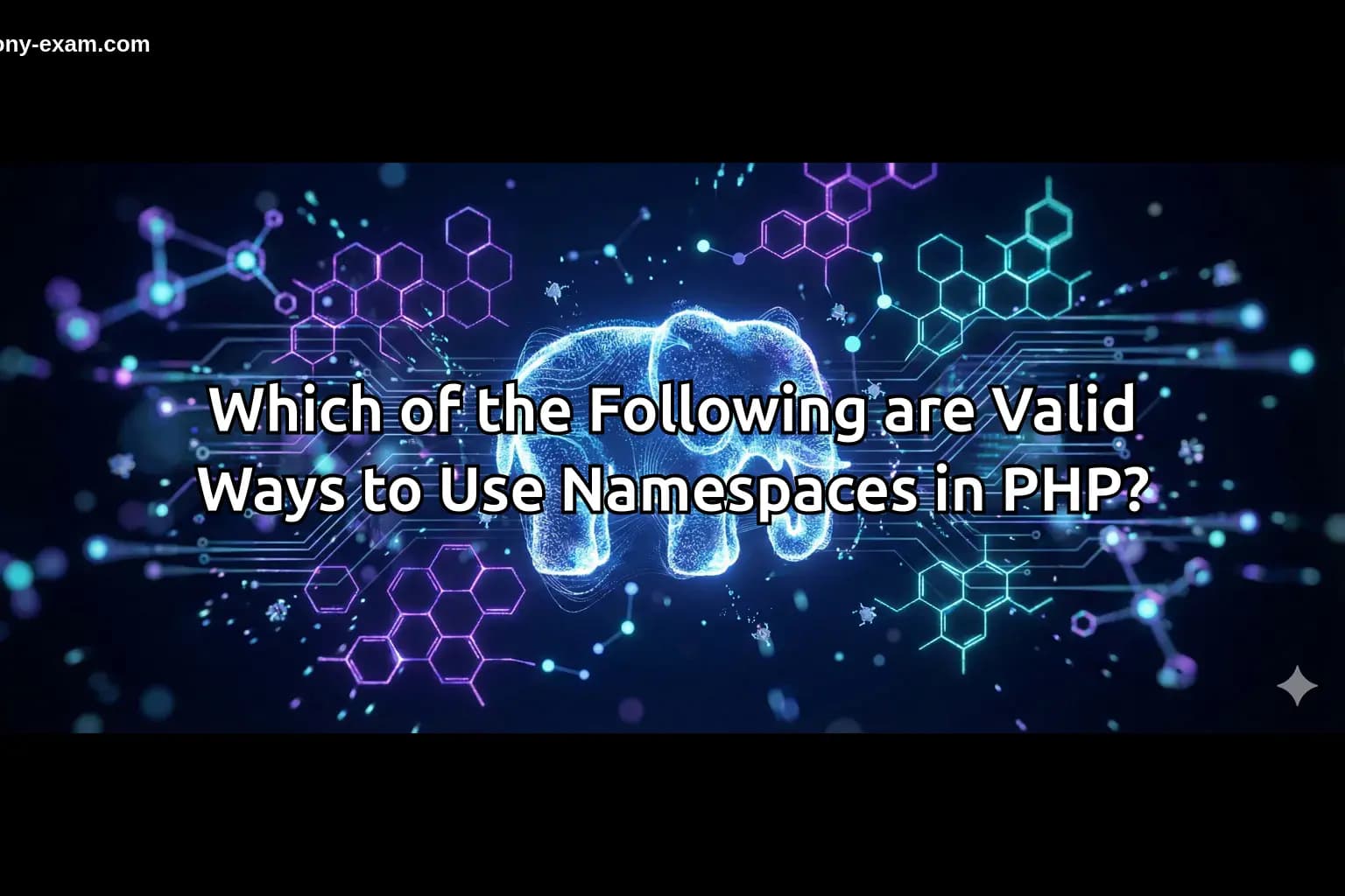 Which of the Following are Valid Ways to Use Namespaces in PHP?