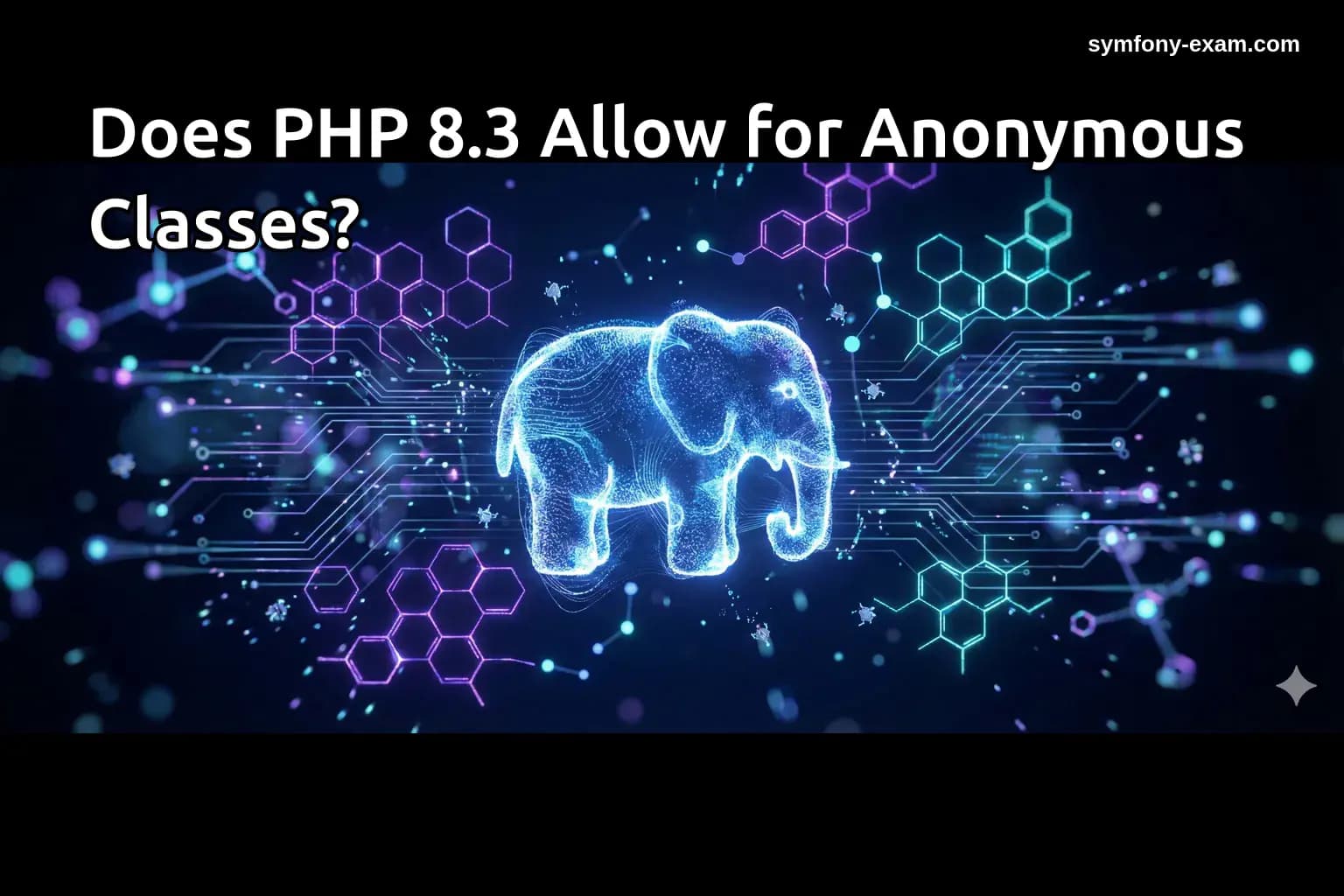 Does PHP 8.3 Allow for Anonymous Classes?
