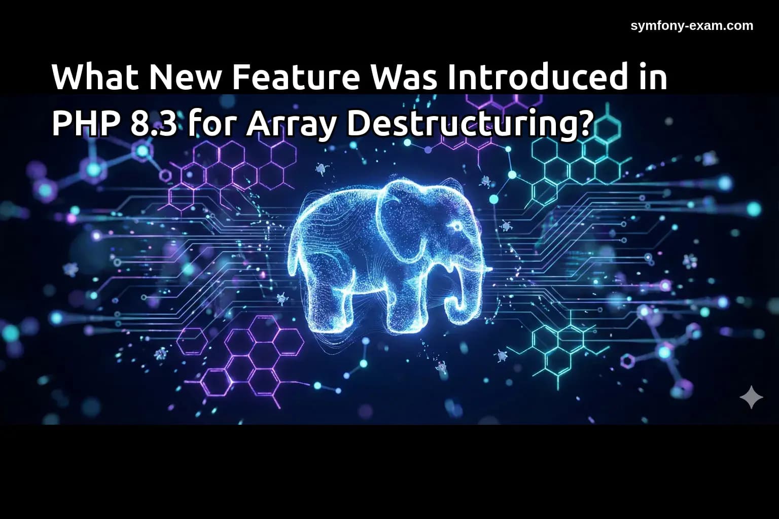 What New Feature Was Introduced in PHP 8.3 for Array Destructuring?