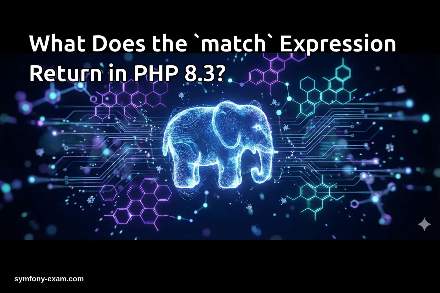 What Does the `match` Expression Return in PHP 8.3?