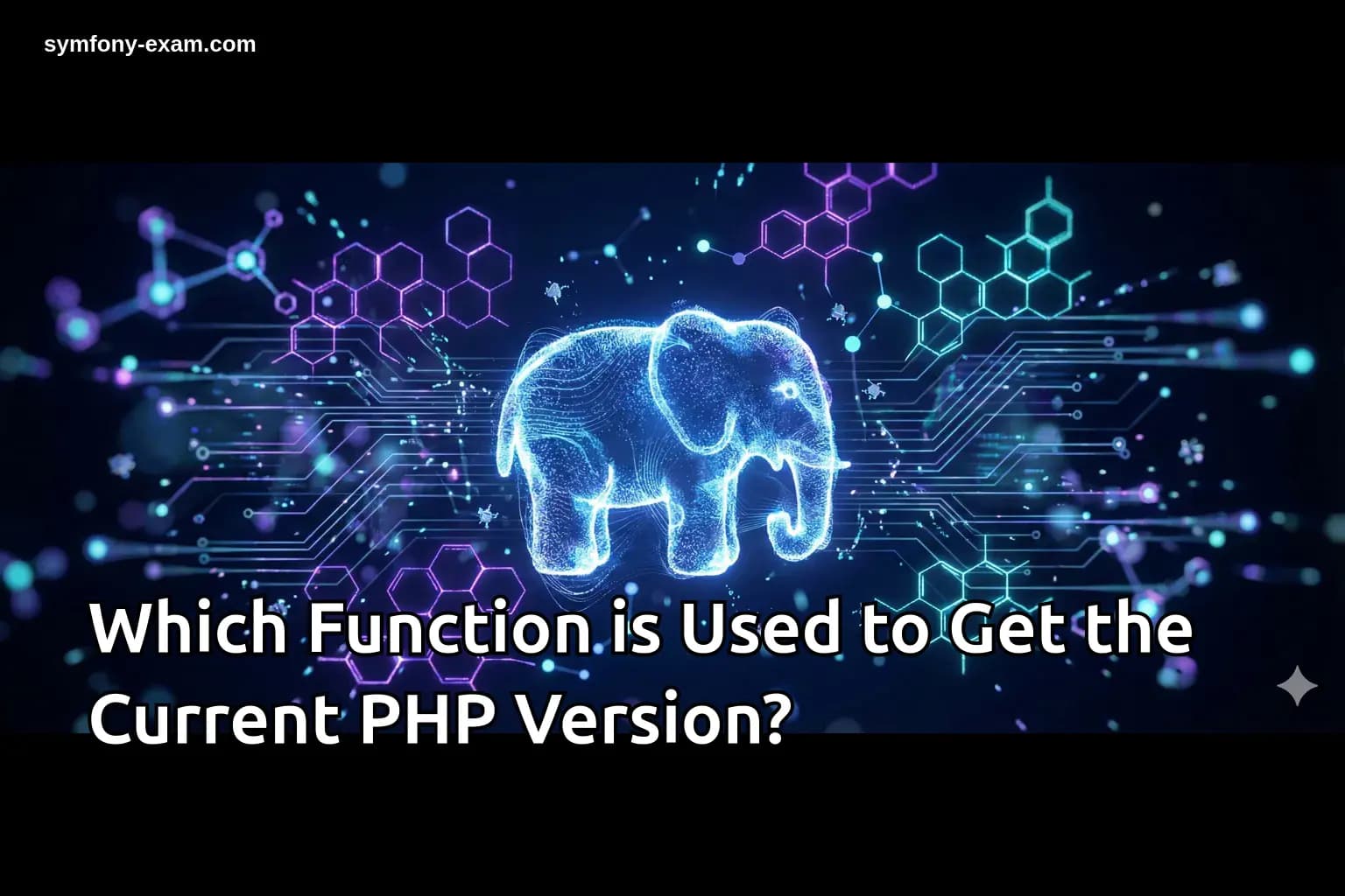 Which Function is Used to Get the Current PHP Version?