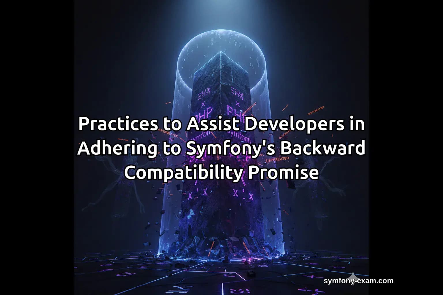 Practices to Assist Developers in Adhering to Symfony's Backward Compatibility Promise
