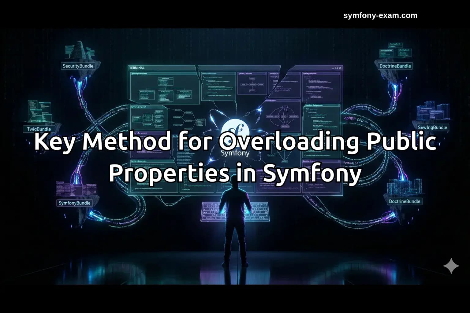 Key Method for Overloading Public Properties in Symfony