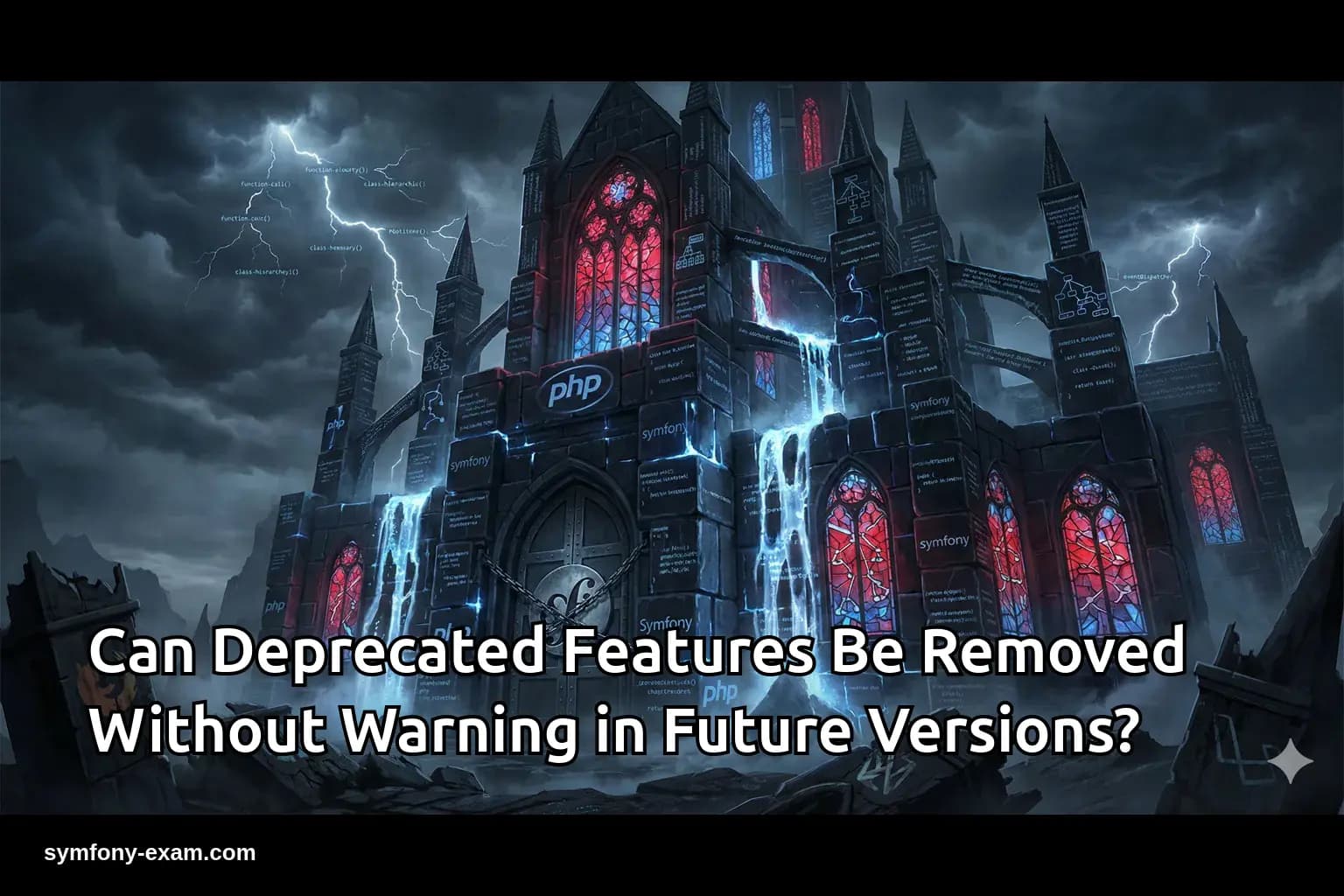 Can Deprecated Features Be Removed Without Warning in Future Versions?