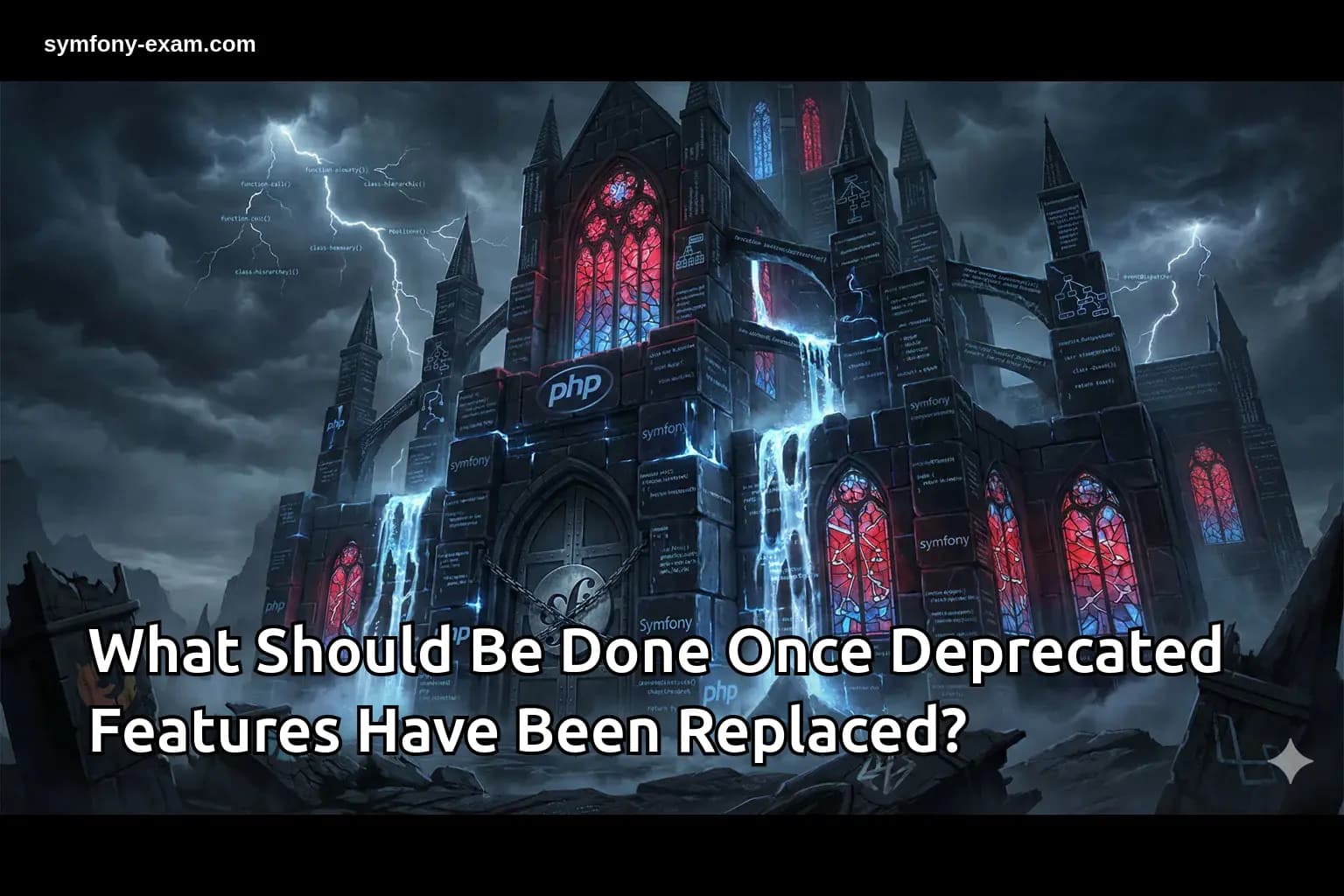 What Should Be Done Once Deprecated Features Have Been Replaced?