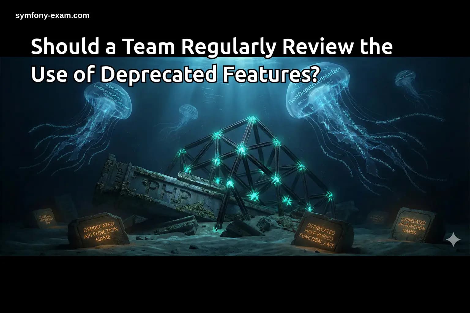 Should a Team Regularly Review the Use of Deprecated Features?