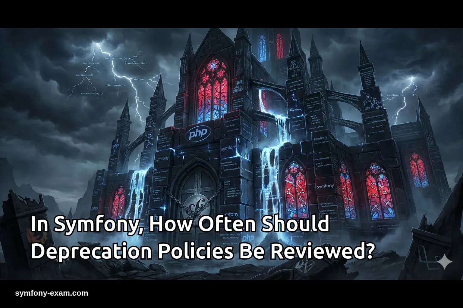 In Symfony, How Often Should Deprecation Policies Be Reviewed?