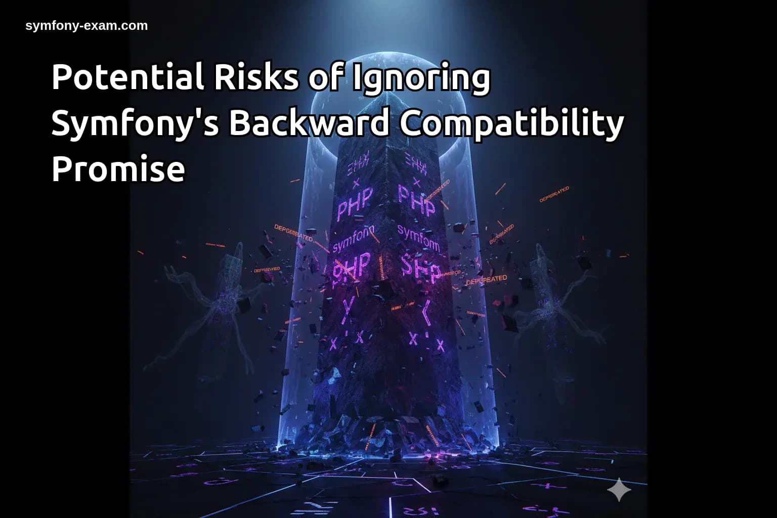 Potential Risks of Ignoring Symfony's Backward Compatibility Promise
