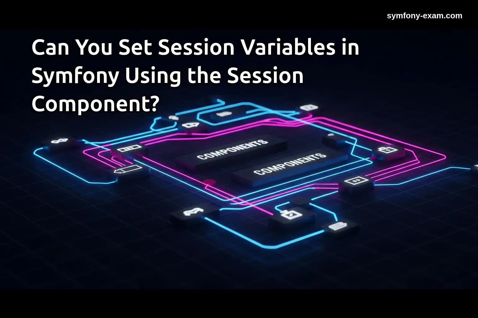 Can You Set Session Variables in Symfony Using the Session Component?