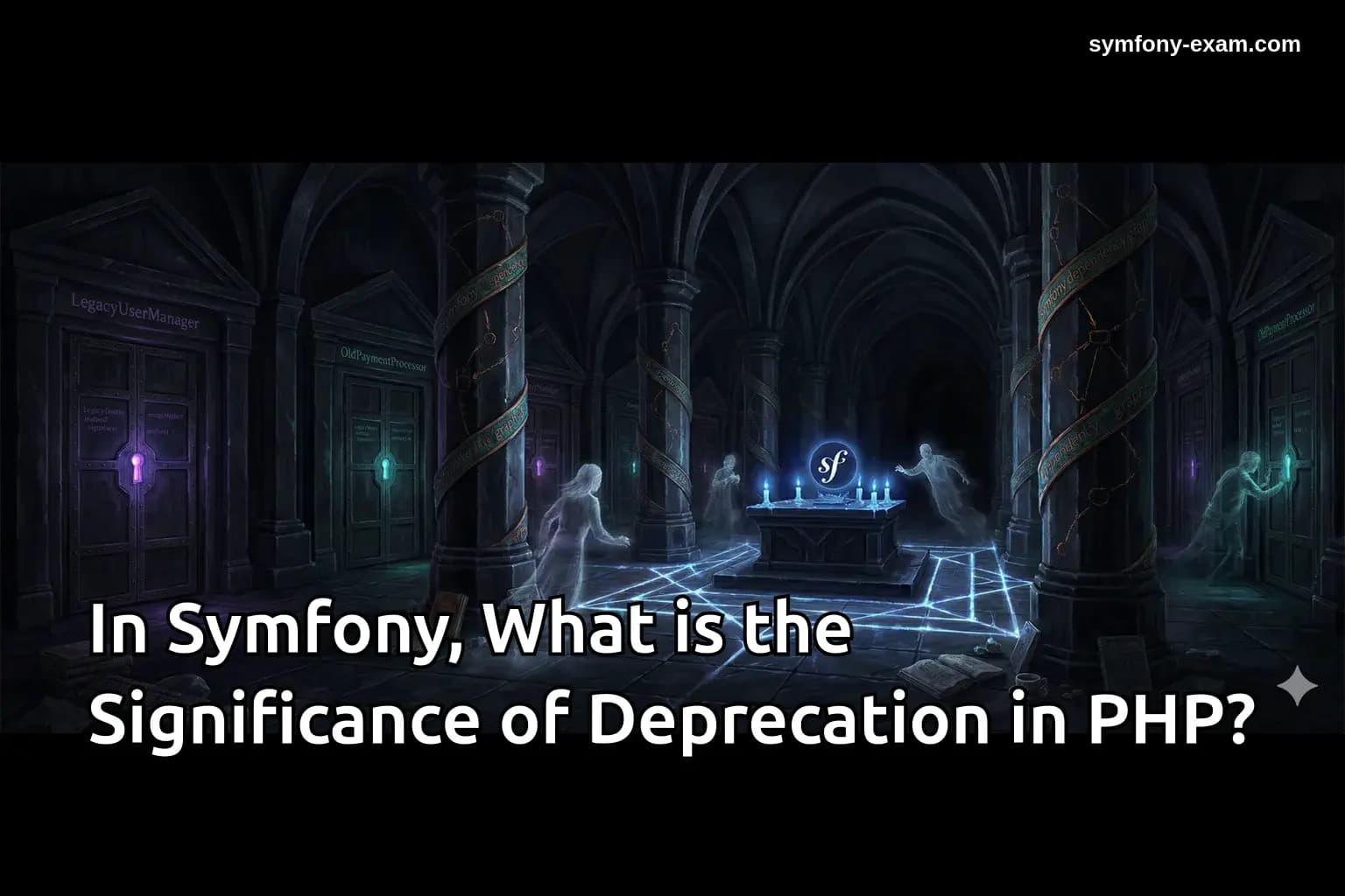 In Symfony, What is the Significance of Deprecation in PHP?