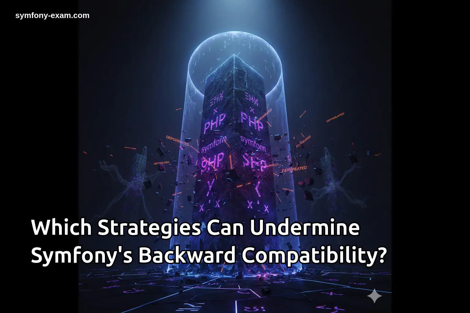 Which Strategies Can Undermine Symfony's Backward Compatibility?