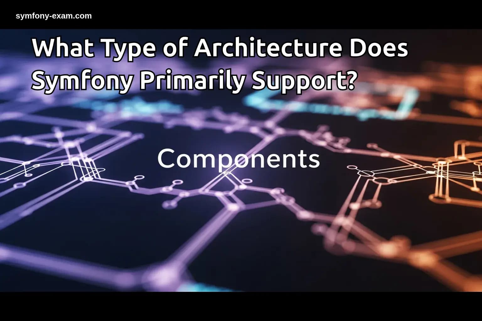What Type of Architecture Does Symfony Primarily Support?