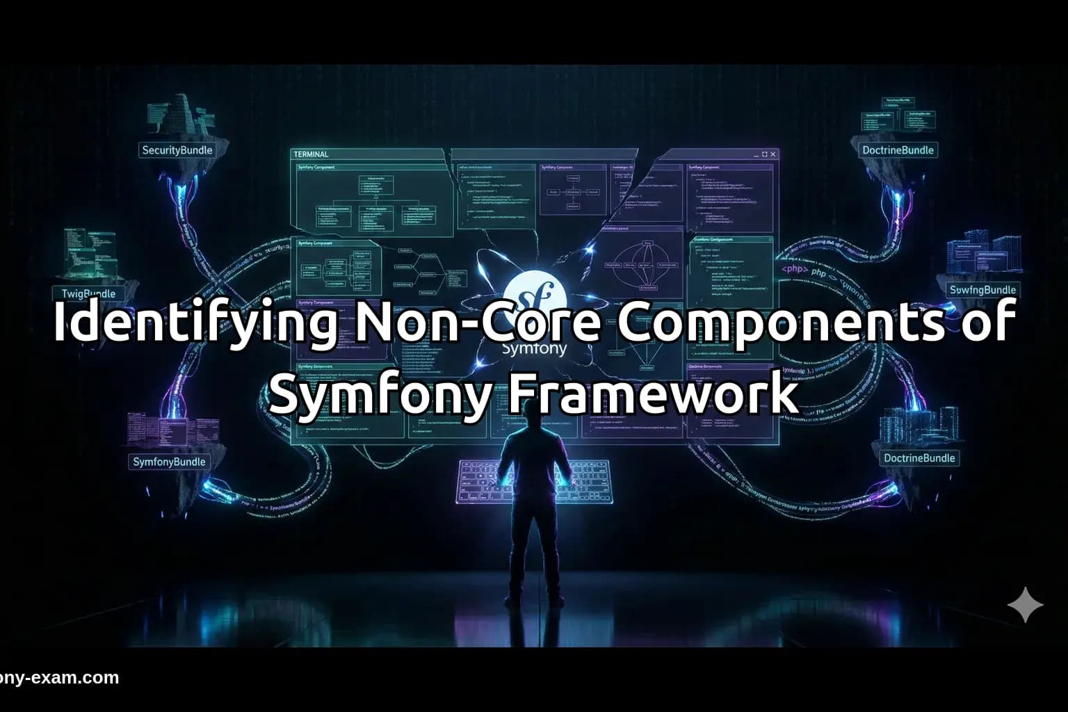Identifying Non-Core Components of Symfony Framework