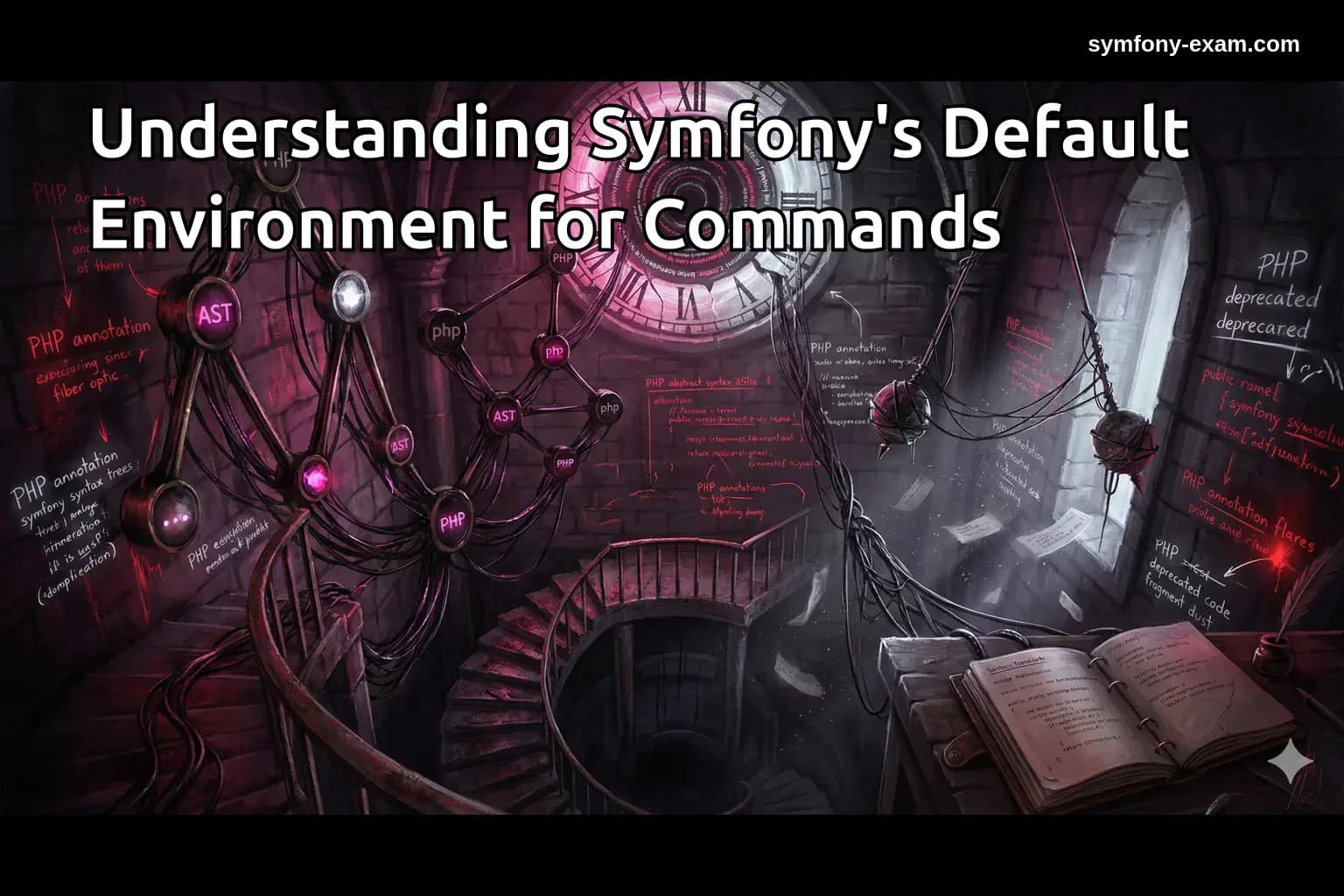 Understanding Symfony's Default Environment for Commands