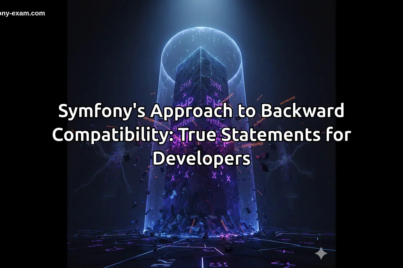 Symfony's Approach to Backward Compatibility: True Statements for Developers