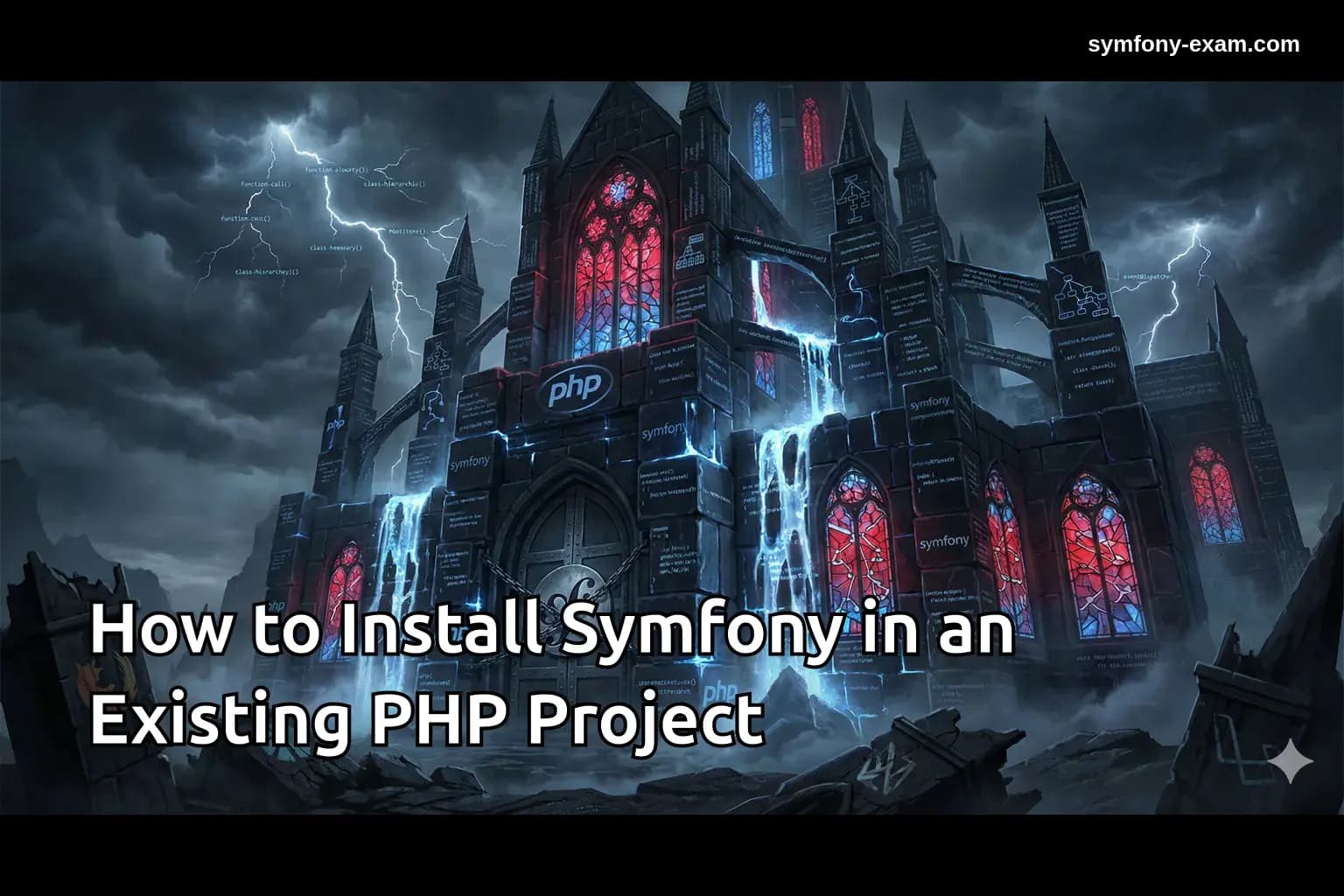 How to Install Symfony in an Existing PHP Project