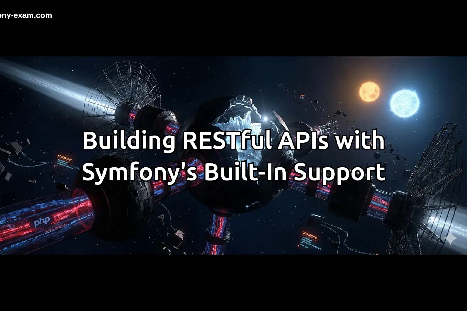 Building RESTful APIs with Symfony's Built-In Support