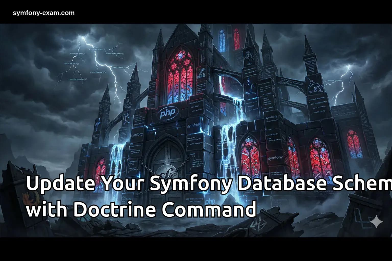 Update Your Symfony Database Schema with Doctrine Command