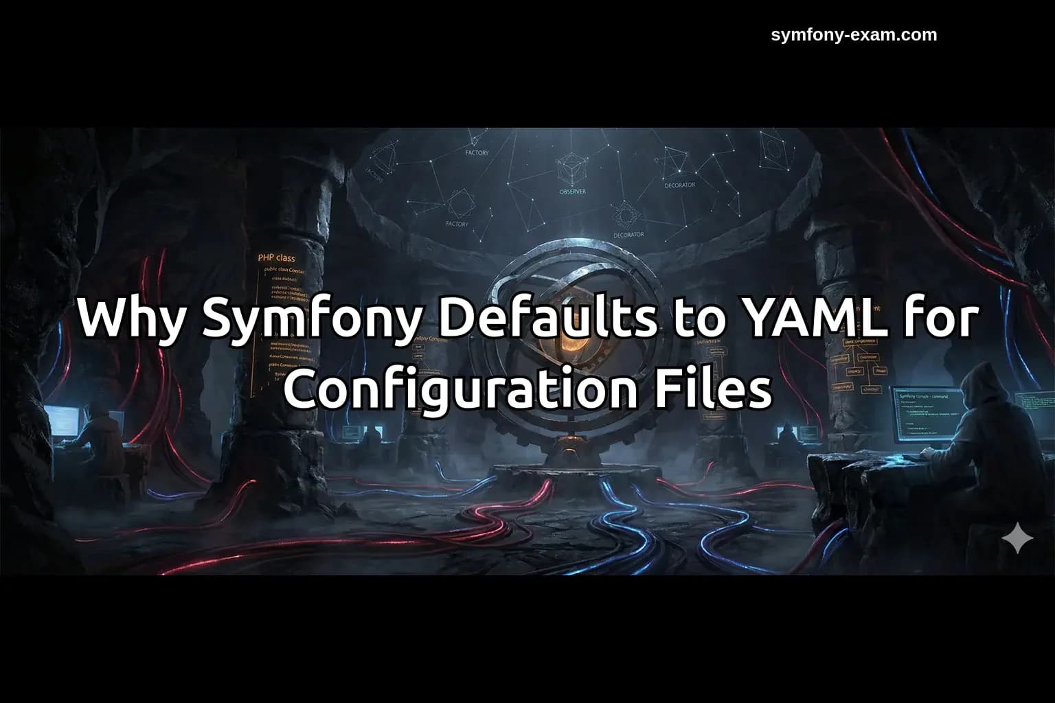 Why Symfony Defaults to YAML for Configuration Files