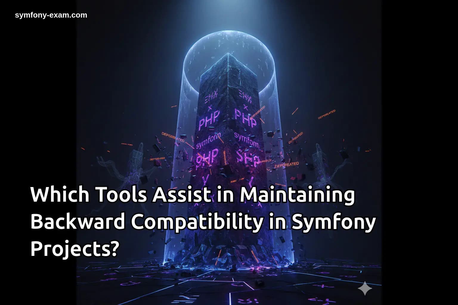 Which Tools Assist in Maintaining Backward Compatibility in Symfony Projects?