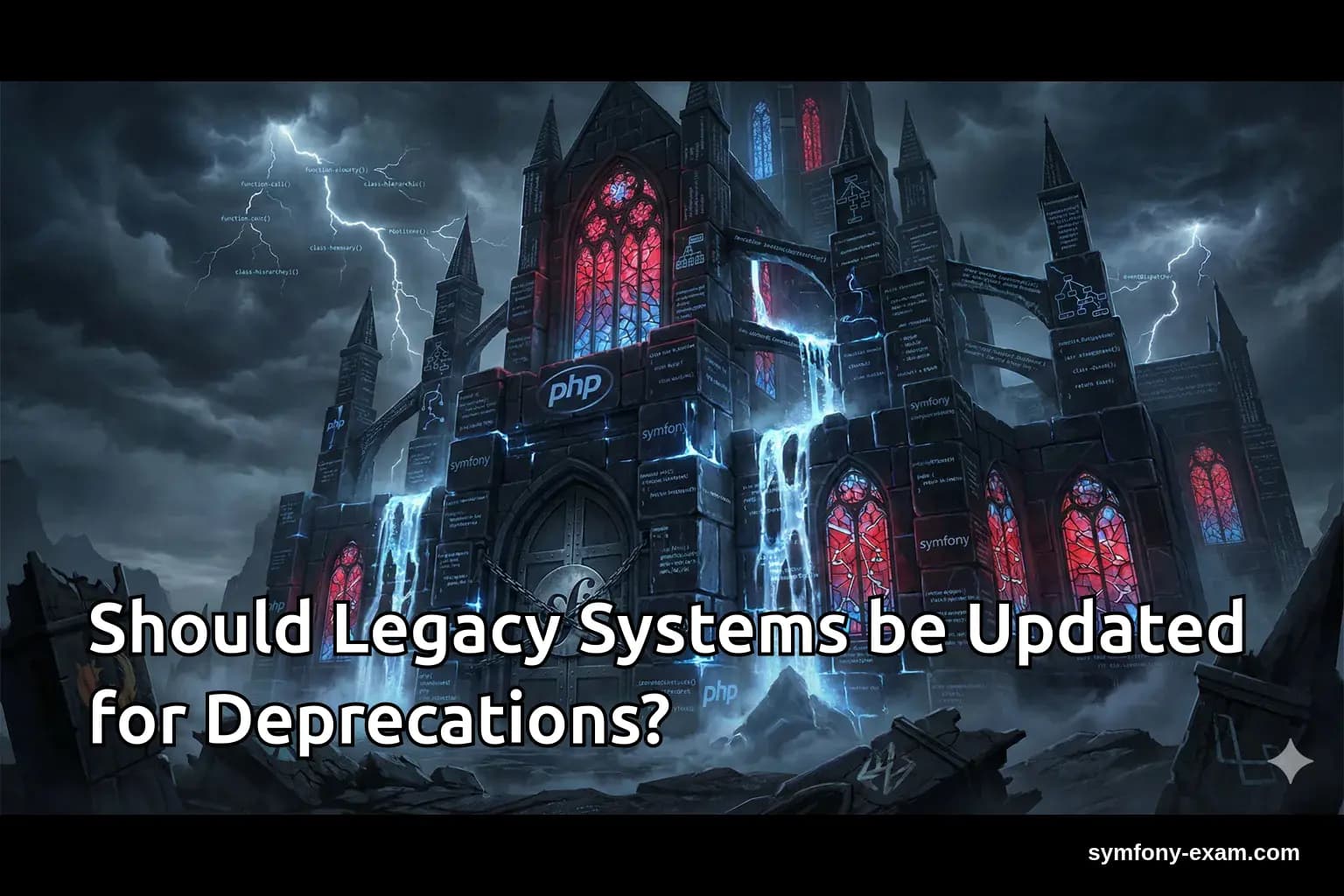 Should Legacy Systems be Updated for Deprecations?