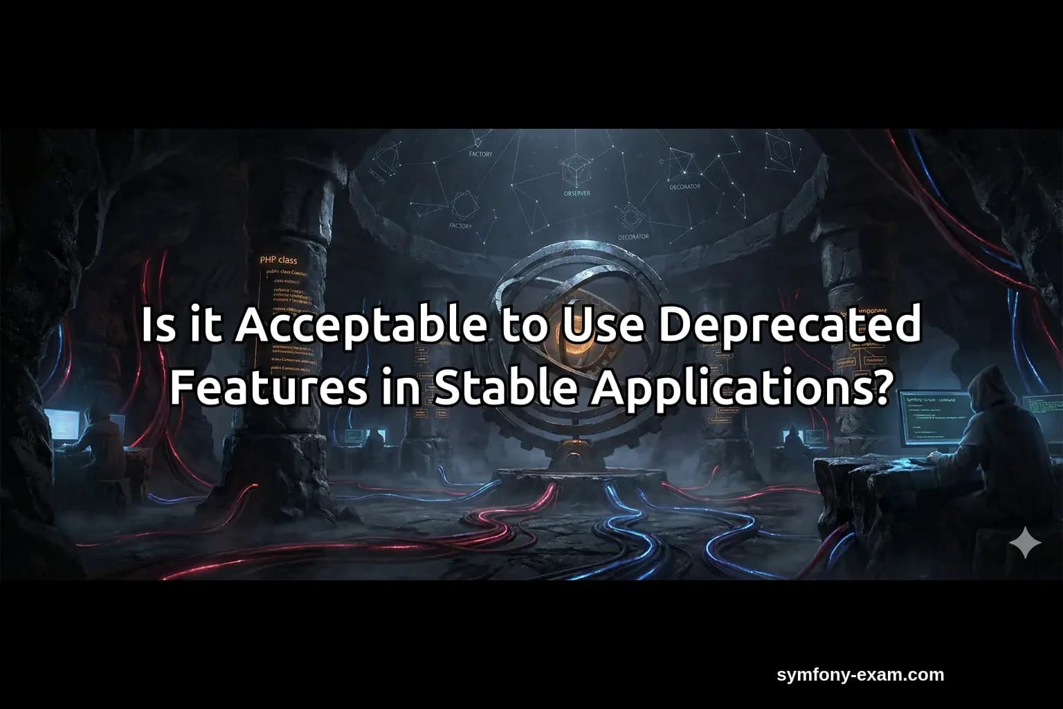 Is it Acceptable to Use Deprecated Features in Stable Applications?