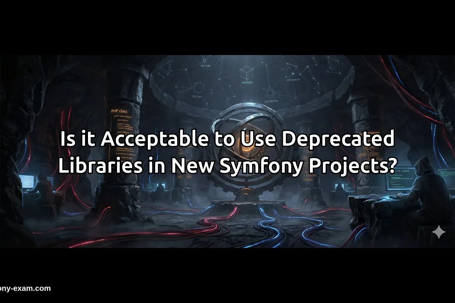 Is it Acceptable to Use Deprecated Libraries in New Symfony Projects?