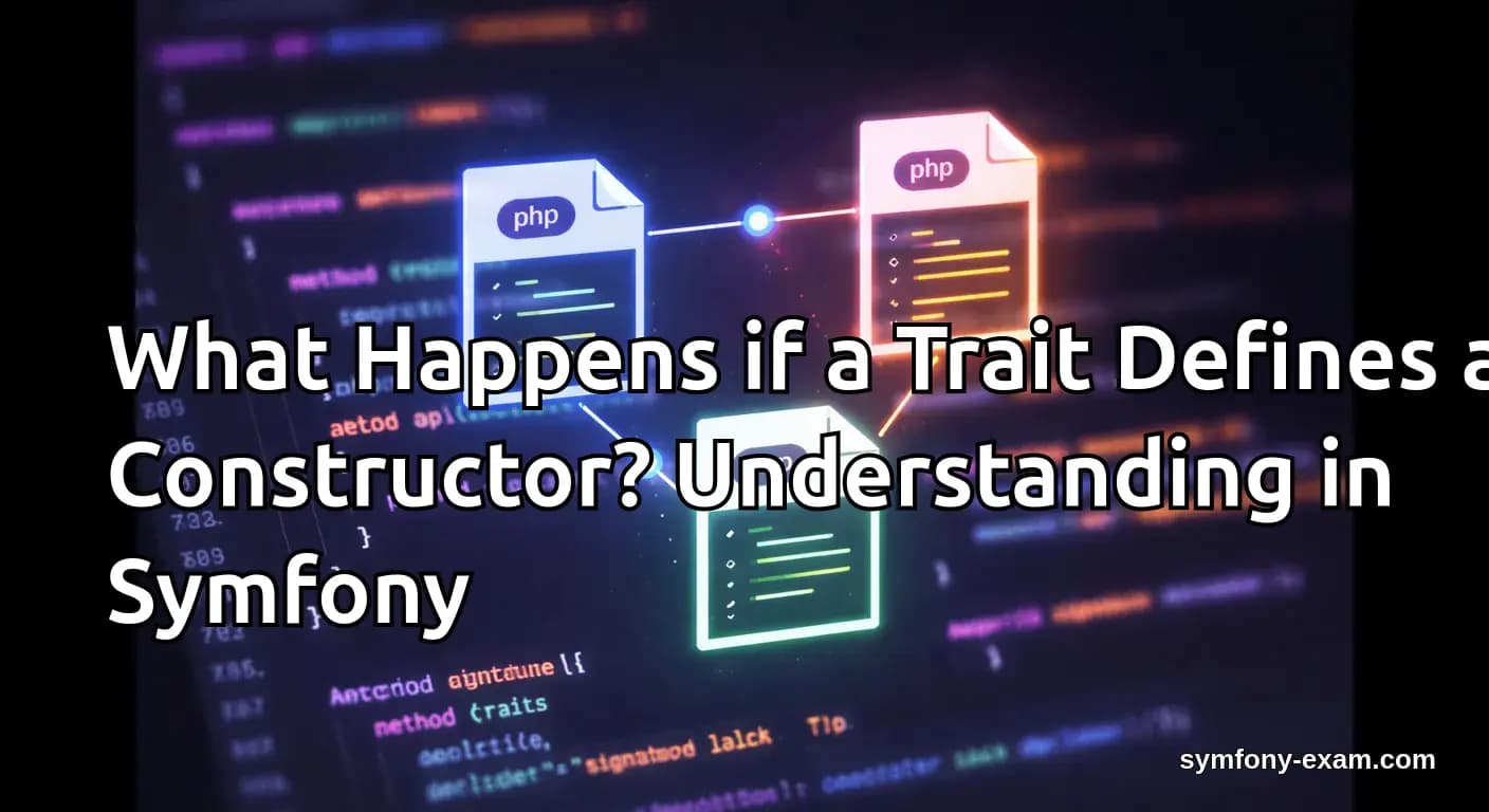 Managing Symfony Trait Constructors for Certification