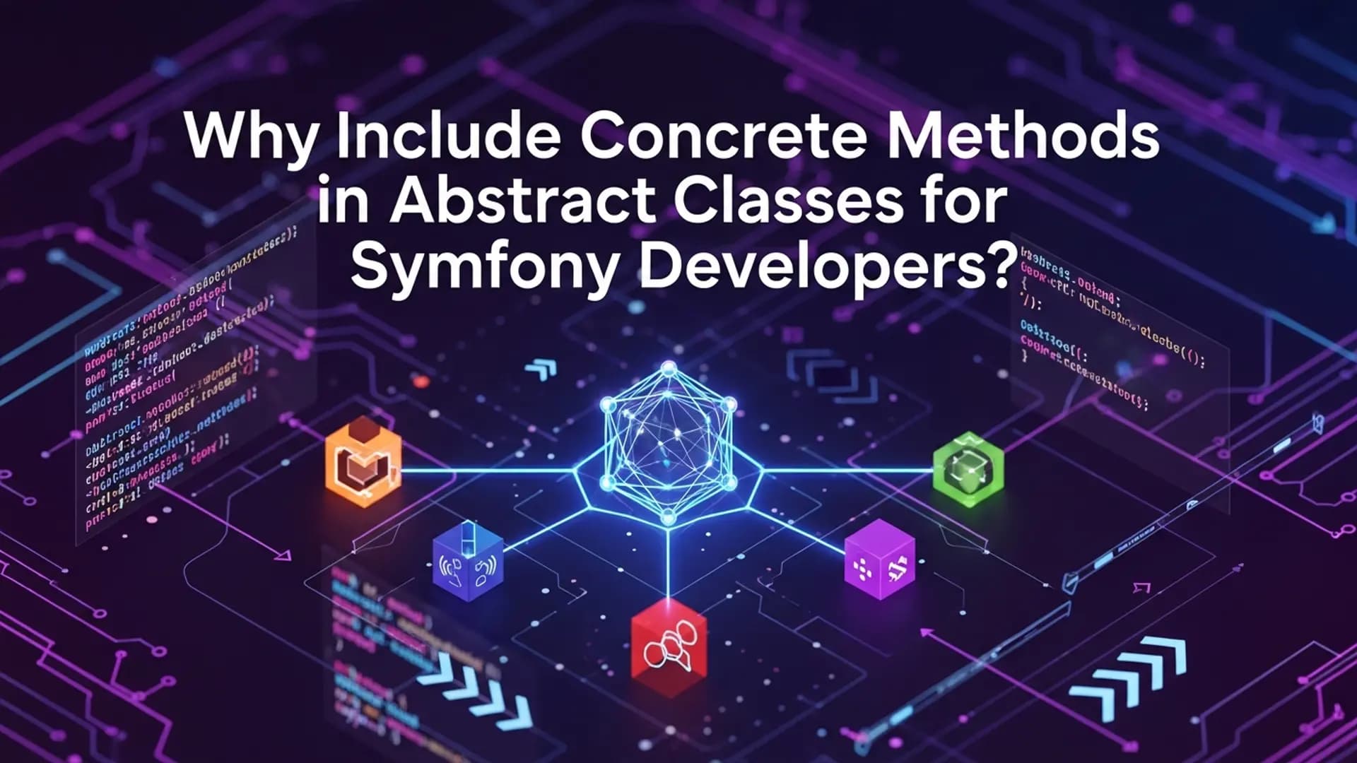 Why Include Concrete Methods in Abstract Classes?
