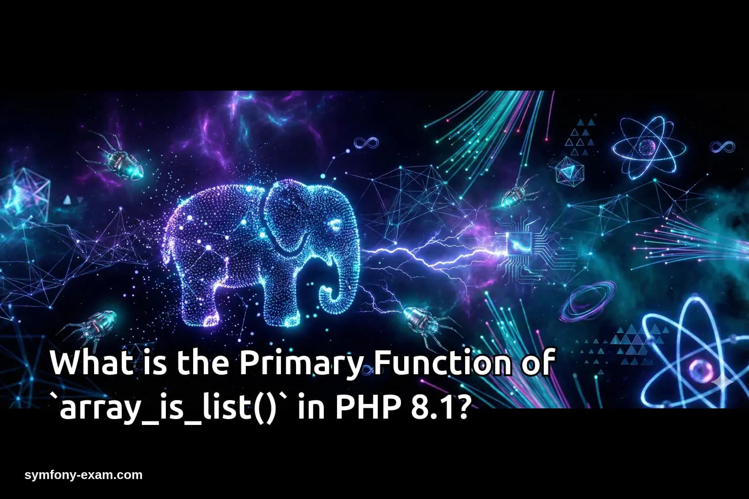What is the Primary Function of `array_is_list()` in PHP 8.1?