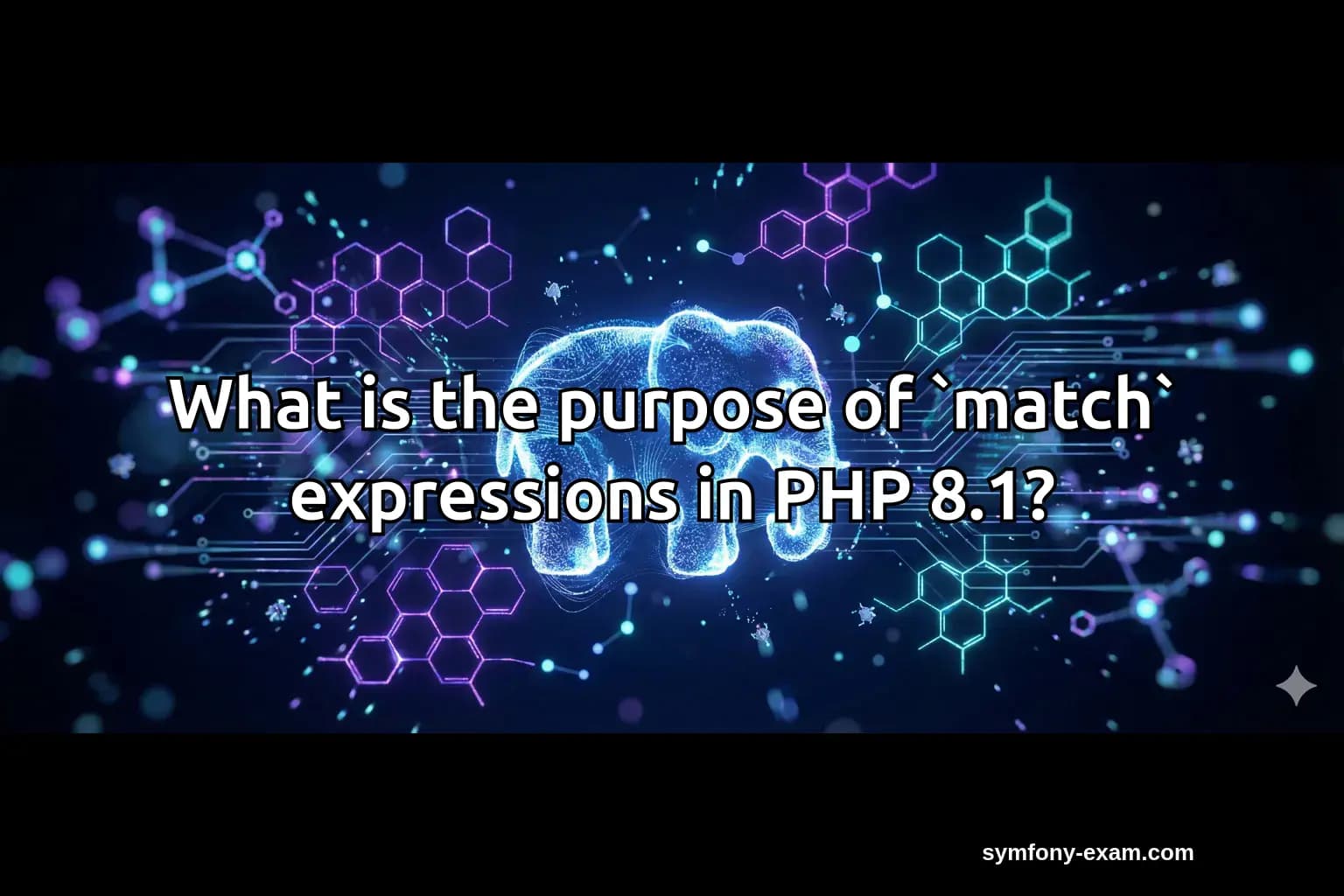 What is the purpose of `match` expressions in PHP 8.1?
