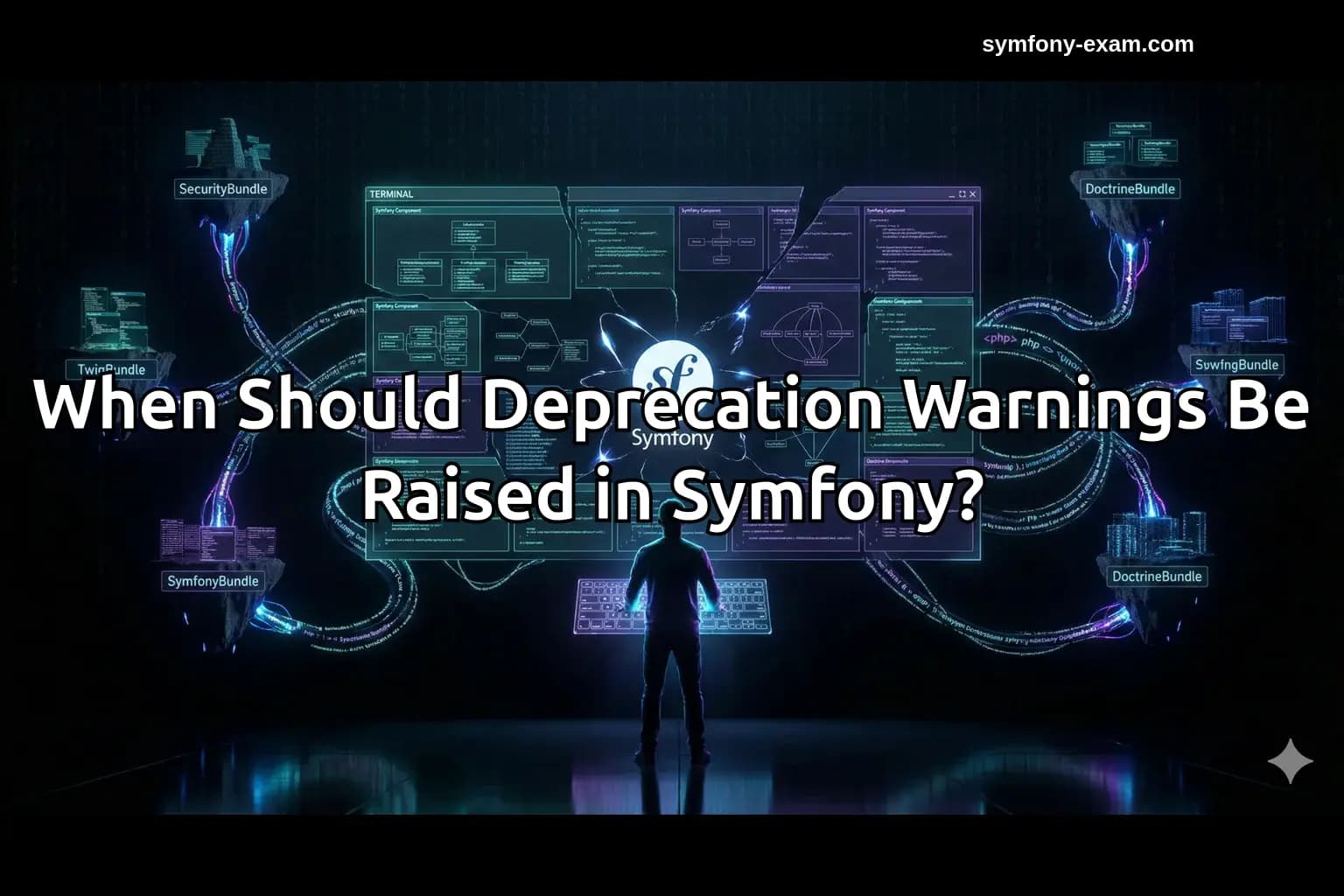 When Should Deprecation Warnings Be Raised in Symfony?