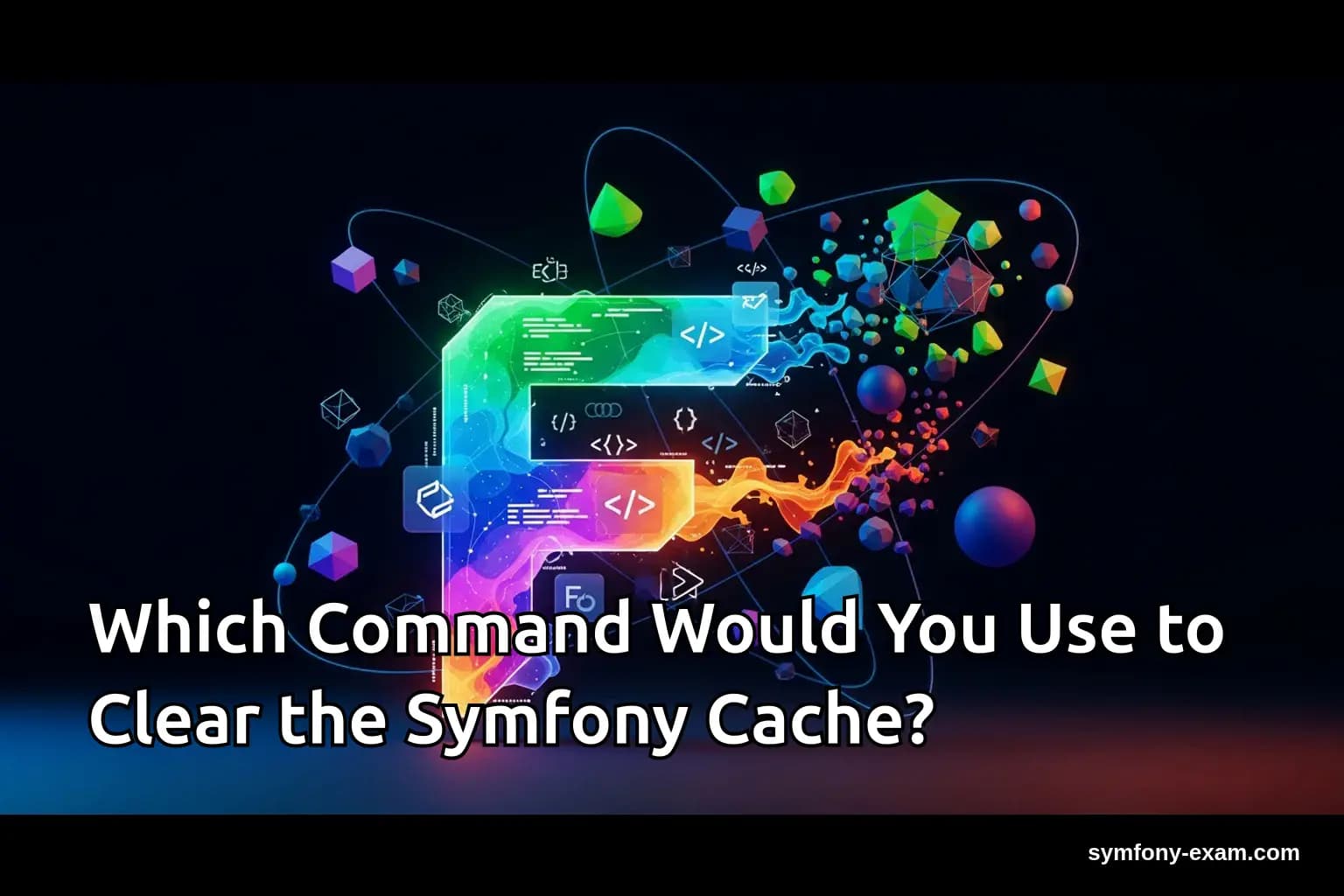 Which Command Would You Use to Clear the Symfony Cache?