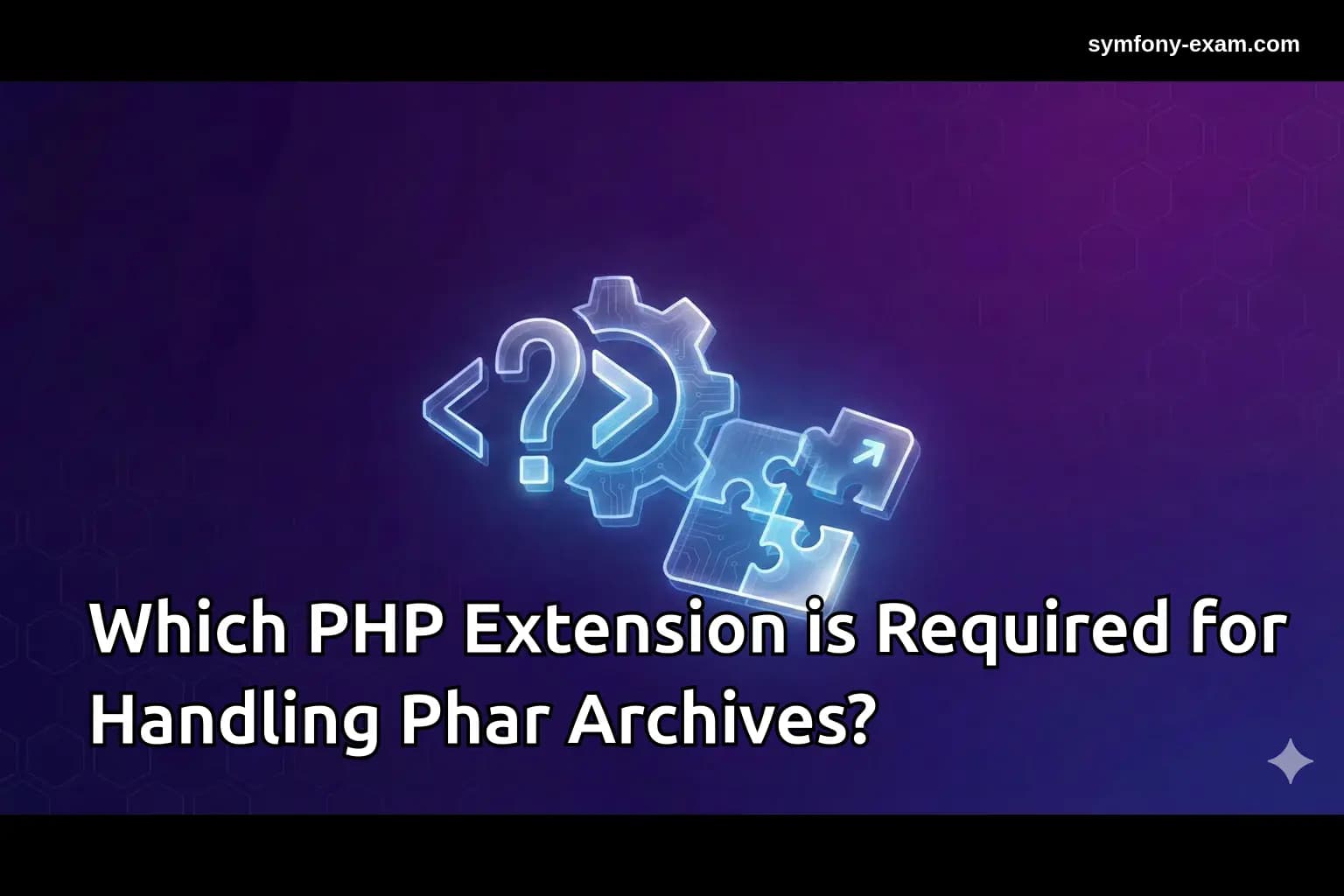 Essential PHP Extension for Phar in Symfony