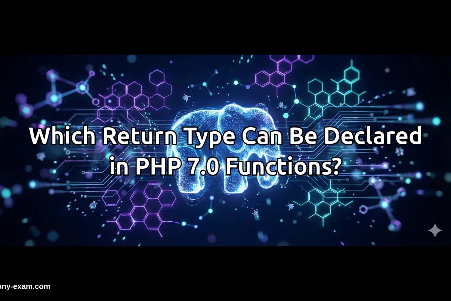 Which Return Type Can Be Declared in PHP 7.0 Functions?