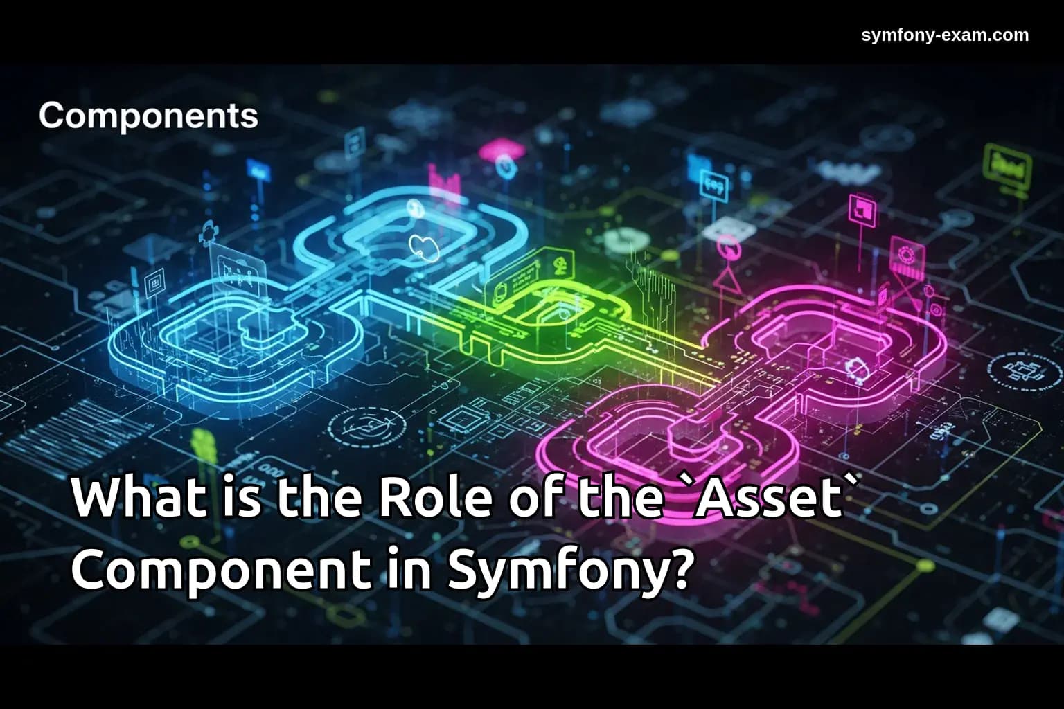What is the Role of the `Asset` Component in Symfony?