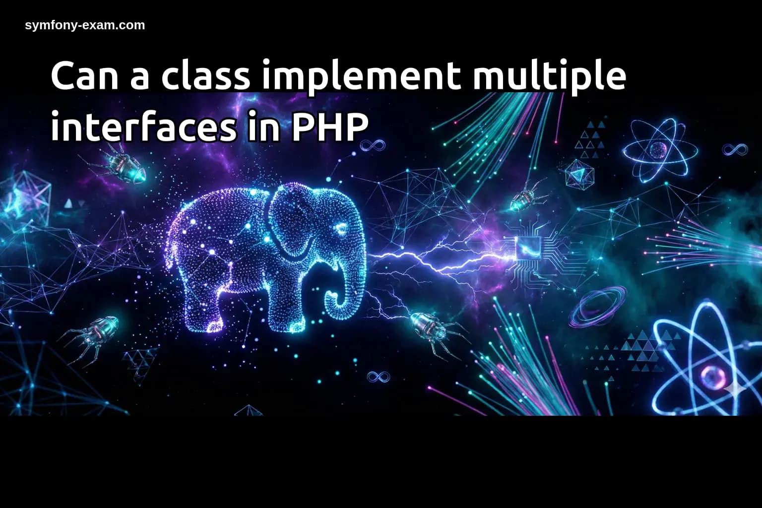 Can a class implement multiple interfaces in PHP