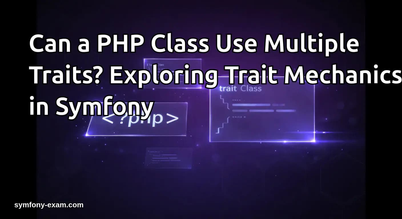 Using Multiple Traits in PHP for Symfony Certification