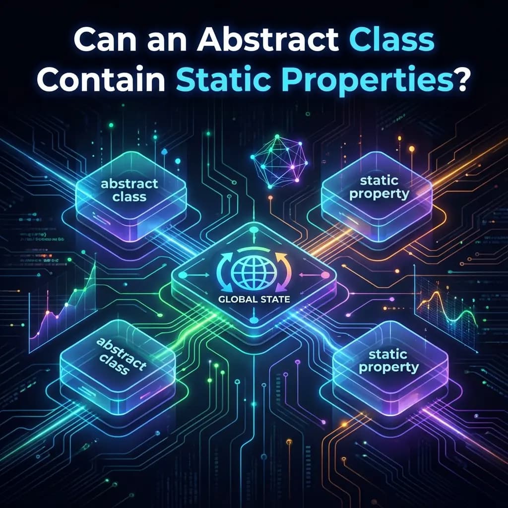 Can an Abstract Class Contain Static Properties?