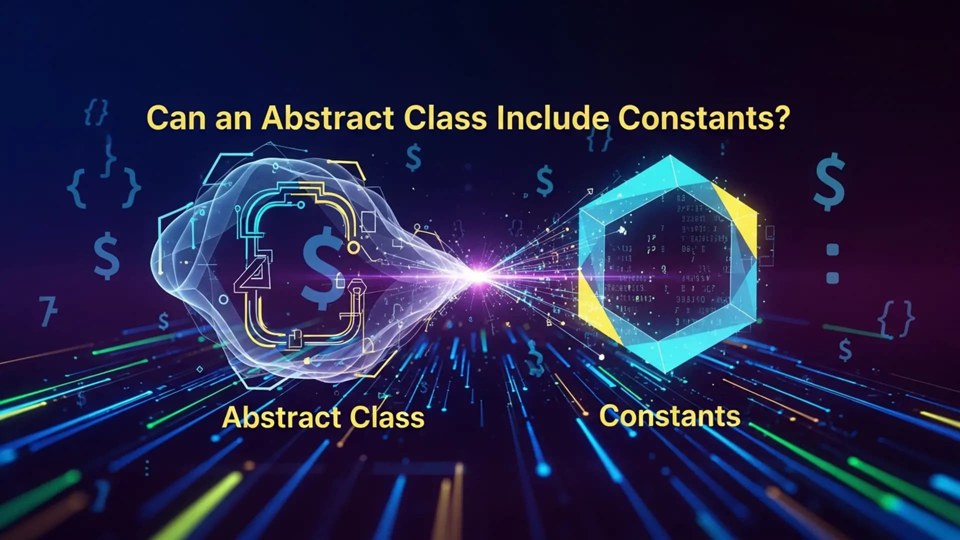 Can an Abstract Class Include Constants?