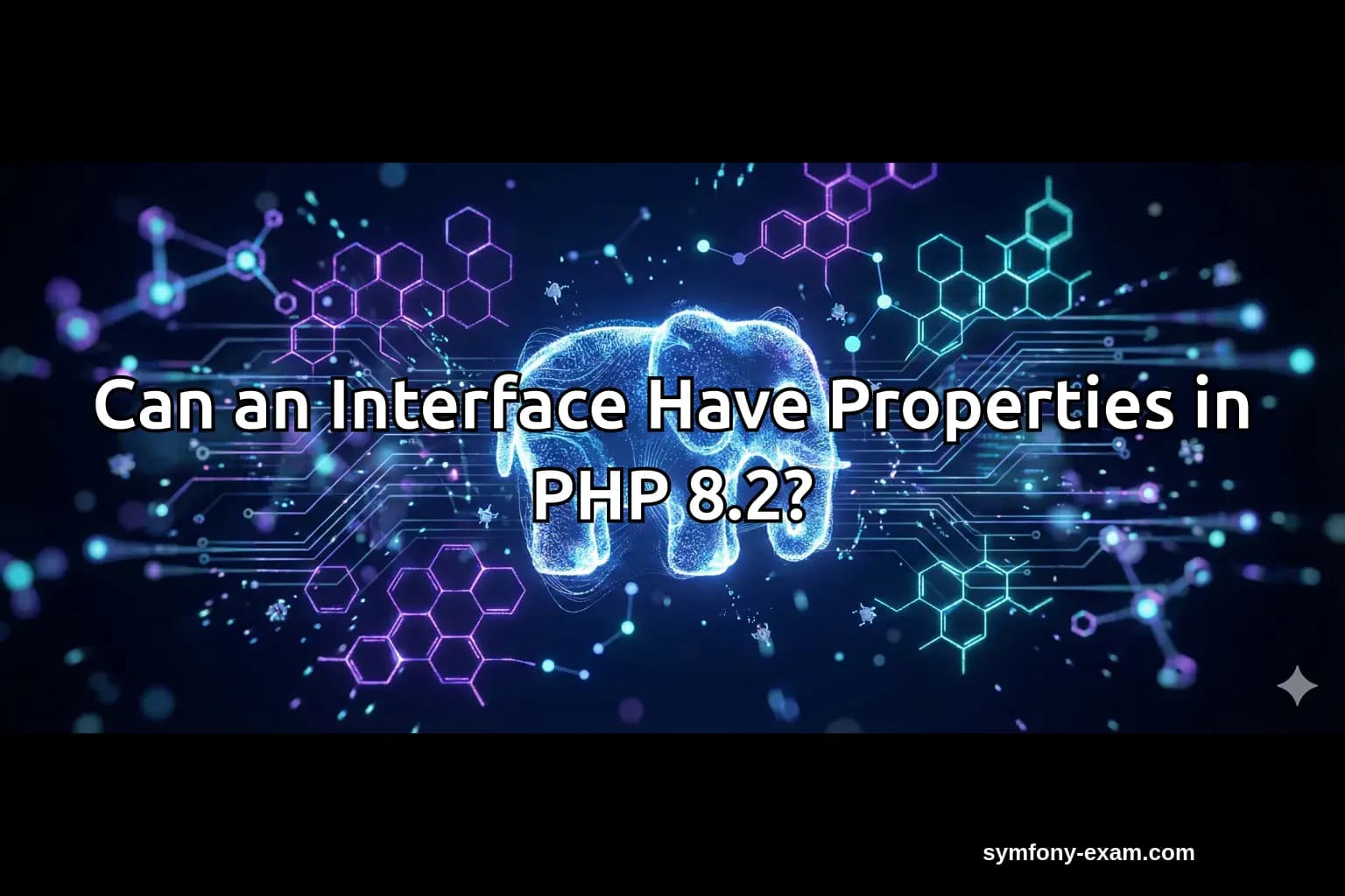 Can an Interface Have Properties in PHP 8.2?
