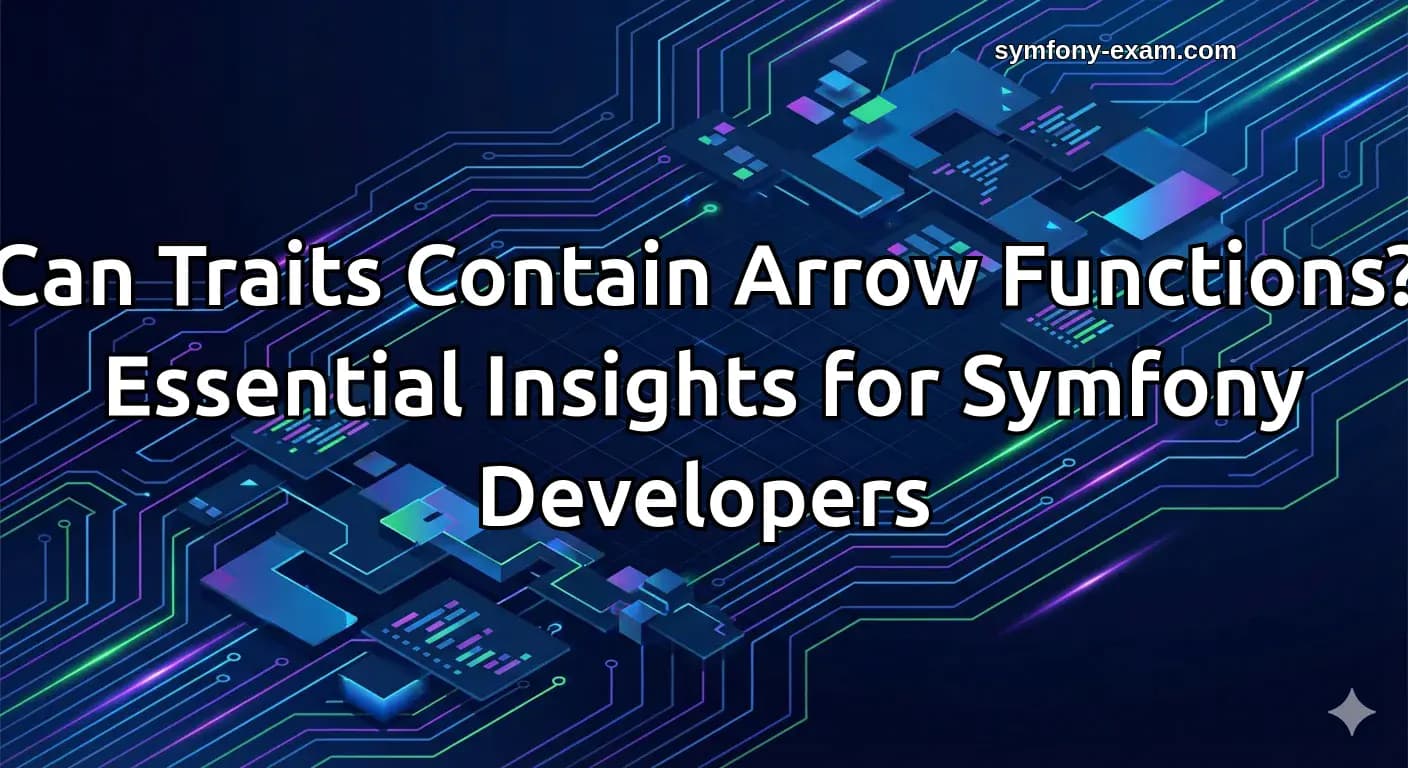 Mastering Traits and Arrow Functions for Symfony